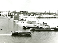 Нижегородцам напомнили, как 50 лет назад строили Мызинский мост через Оку