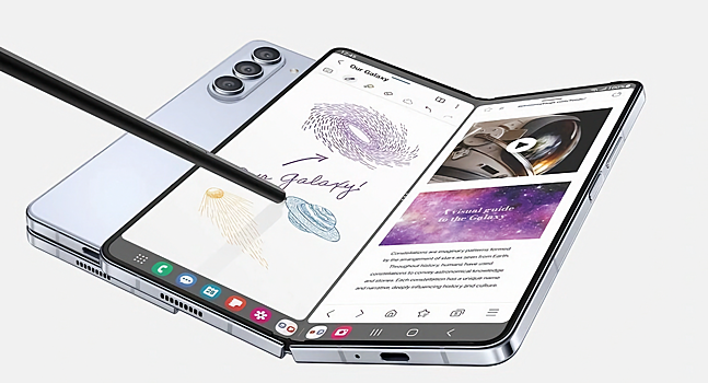 Samsung выпустит складной смартфон с титановой рамкой