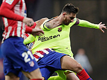 «Атлетико» — «Барселона» — 1:1. Диего Коста, Месси, Дембеле, отчёт