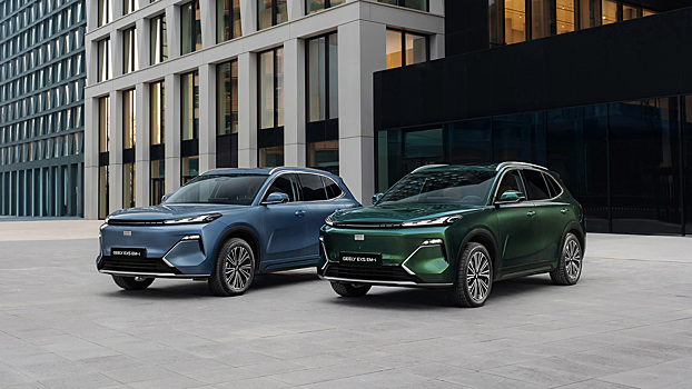 Названа стоимость первого гибридного кроссовера Geely в России