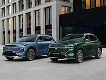 Названа стоимость первого гибридного кроссовера Geely в России