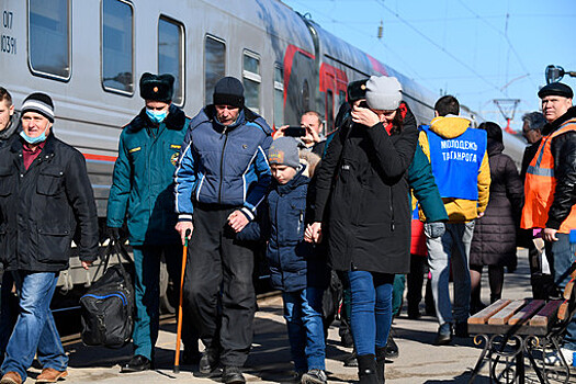В Подмосковье ввели режим повышенной готовности из-за прибытия беженцев из Донбасса