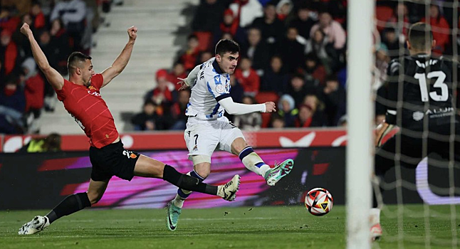 "Реал Сосьедад" и "Мальорка" сыграли вничью в первом матче 1/2 финала Кубка Испании