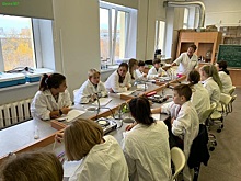 Ученики школы № 507 побывали на уроке технологии в колледже № 26