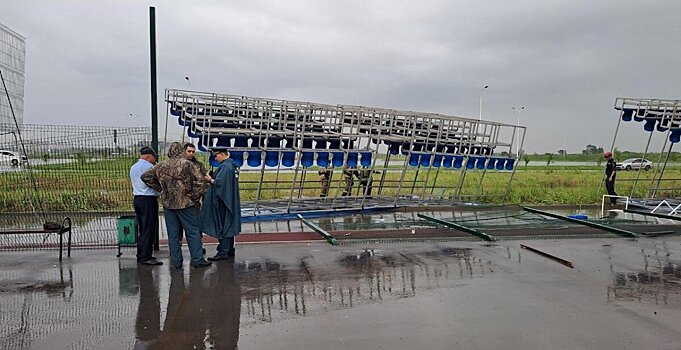 Предприниматель из Ростова-на-Дону получил 5 лет тюрьмы и штраф 400 тысяч рублей за обрушение трибуны на соревнованиях школьников в 2023 году