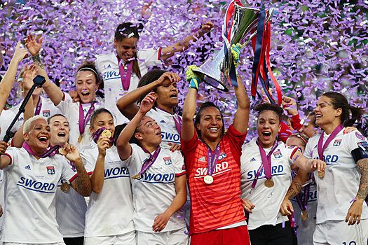 В финале женской Лиги чемпионов французский "Лион" не пощадил испанок
