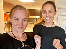 Тренировка с Биволом, сёстры Шевченко перед турниром UFC, передача факела Мэйуэзером — соцсети
