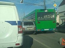 В Пензе в ДТП попал автобус