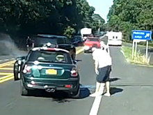 Видео ДТП с Ди Каприо появилось в Сети