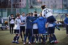 Футболисты молодежной команды из Московского выиграли чемпионат