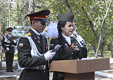 Военные полицейские ВВО приняли участие в открытии мемориала, посвященного гражданам, выполнявшим служебный и воинский долг