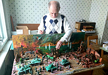 Владимирский учитель создал диараму о Сталинградской битве