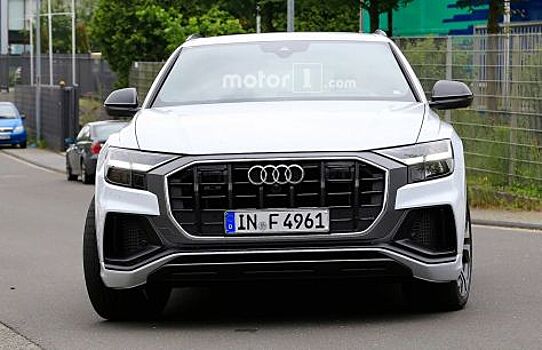 Дизельный Audi SQ8 попался фотошпионам в Европе