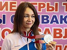 Олимпийская призерка Юлия Зыкова вернулась в Красноярск