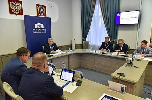 Нормы за вред дорогам и служебный жилфонд: комитет донского парламента рассмотрел ряд вопросов