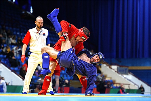 Сильнейшие самбисты Беларуси и России сразились на турнире в Минске