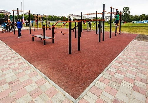 В Калининградской области до конца года откроют 21 площадку для уличной гимнастики