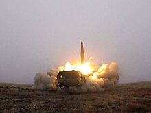 Массированный удар «Искандера» показали на видео