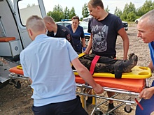Помощь кузбасских спасателей потребовалась упавшему с горы мужчине