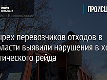 У четырех перевозчиков отходов в Ленобласти выявили нарушения в ходе экологического рейда