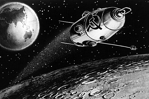 55 лет назад станция "Луна-10" стала первым искусственным спутником Луны