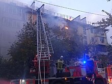 Открытое горение в пятиэтажке в Севастополе ликвидировано