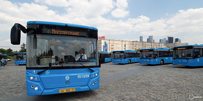 Дезинфекцию автобусов работающих по госконтракту частных перевозчиков Москвы проводят после каждого рейса