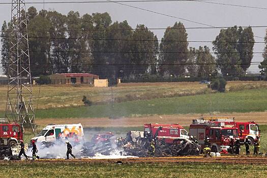 Авиакатастрофа у аэропорта Севильи (архивное фото)