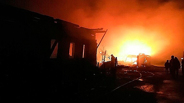 Страшное пепелище: Четверо детей погибли при пожаре в РФ