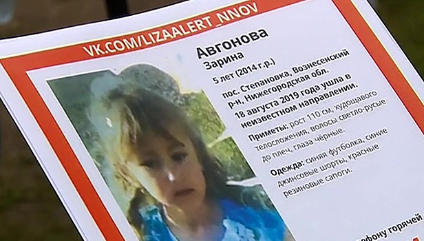 Пропавшую под Нижним Новгородом девочку ищут более 500 человек