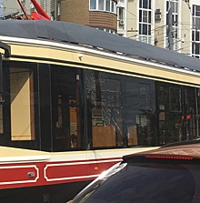 «Нижегородэлектротранс» опроверг наличие стекла с трещиной в новом ретро-трамвае