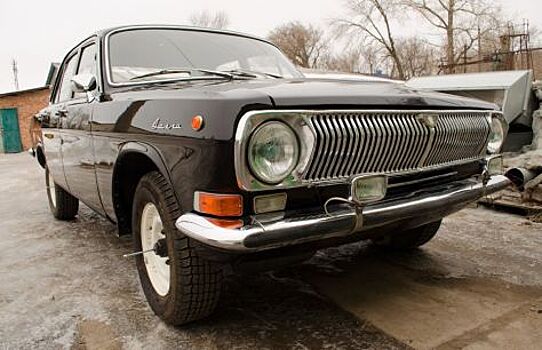 В Белоруссии отреставрировали старую ржавую «Волгу»
