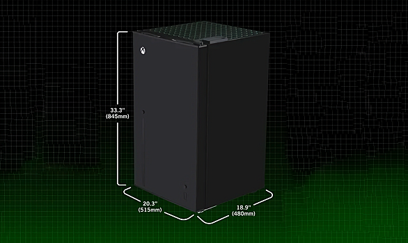 Microsoft представила холодильник в форме Xbox
