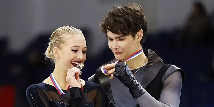 Фигуристка Леонтьева призналась, что сильно переживала за одиночников на чемпионате России