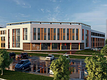 В селе Одесском Омской области началось строительство школы в форме самолёта