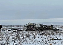 Жители не пострадали при падении Ил-76 в Белгородской области