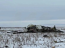 Жители не пострадали при падении Ил-76 в Белгородской области