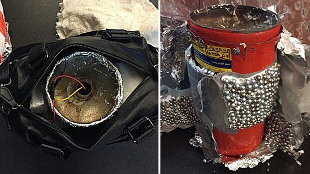 На сумке с бомбой с "Площади Восстания" обнаружены отпечатки еще одного человека