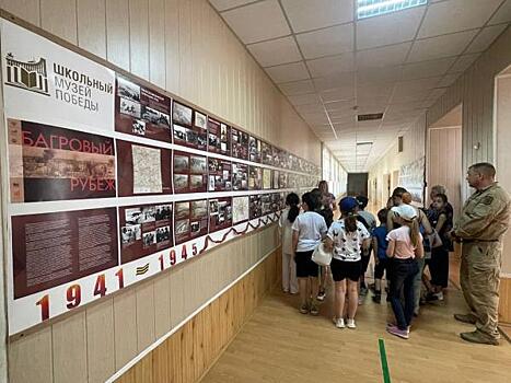 В Херсонской области открыли первый школьный музей Победы