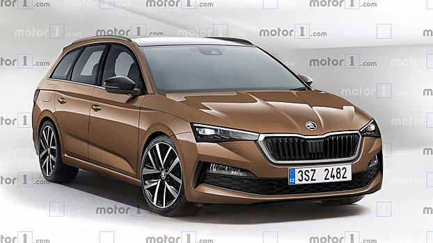 В Сети поделились дебютным фото Skoda Octavia Wagon