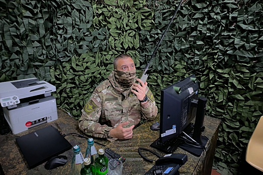 Расчет ПТРК "Корнет" уничтожил пункт управления дронов ВСУ при атаке на вышку