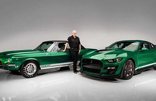 Ford Shelby GT500 2020 выставят с самым первым Ford Shelby 1968 года