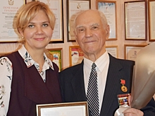 Почетного гражданина Воронежа Николая Борисова поздравили с 95-летием