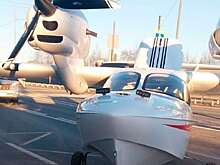 На автомобильную дорогу А-114 приземлился самолет (видео)