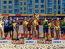 Скайболы и рекорды: в Зеленоградске завершился 10 этап чемпионата России по пляжному волейболу