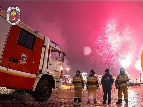 Порядка 100 пожарных-спасателей и добровольцев обеспечили безопасность мероприятий, посвященных празднованию Дня защитника Отечества