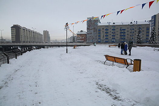 Завершено благоустройство второй очереди набережной в Горно-Алтайске