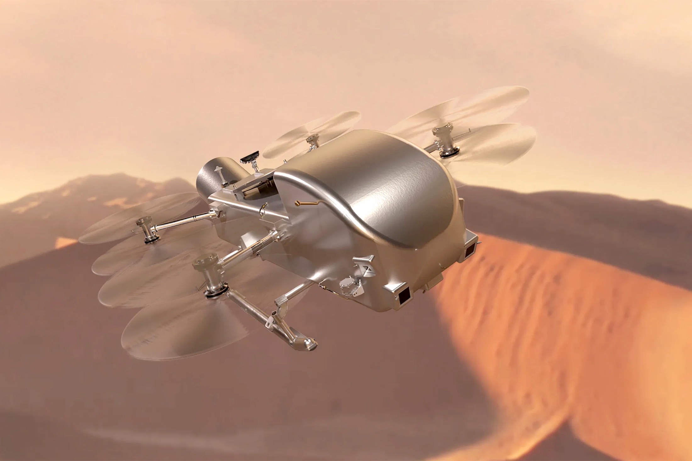 Американцы ускоряют сборку дрона Dragonfly для полета к Титану