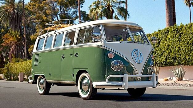 Volkswagen T1 1966 превратился в электромобиль с начинкой от Tesla
