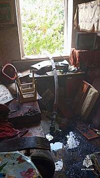 Инвалида спасли на пожаре в Ростовской области